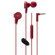 iLuv IEP425 ReF High-Fidelity Stereo Earphones with SpeakEZ Remote for iPad/iPhone/iPod, Red: Picture 3 thumbnail
