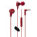 iLuv IEP426 ReF High-Fidelity Stereo Earphones with SpeakEZ Remote for Smartphones, Red: Picture 3 thumbnail