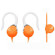 iLuv Ultra Compact In-Ear Clips with Volume Control for iPhone / iPod / MP3 / CD players - Orange: Picture 1 thumbnail