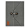 iLuv Dungarees Portfolio Jacket with Stand for iPad 3 & iPad 4 Gray: Picture 3 thumbnail