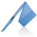 iLuv Origami Folio Slim Folio Cover with Multiple Angle Stand for iPad 3, Blue: Picture 2 thumbnail