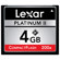Lexar LCF4GBBSBNA200 4GB, 200x Memory Ca...: Picture 1 thumbnail