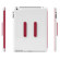 Incase Magazine Jacket for iPad 3 & iPad 4, Cranberry/White: Picture 2 thumbnail