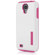 Incipio DualPro Shine Hybrid Case for Samsung Galaxy S4, Optical White/Hot Pink: Picture 2 thumbnail