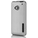 Incipio DualPro Shine Hybrid Case for HTC One, Silver/Black: Picture 2 thumbnail