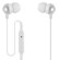 Incipio f10 Hi-Fi Stereo Earbuds with Mic, White: Picture 2 thumbnail