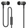 Incipio f8 Hi-Fi Stereo Earbuds with Mic, Black: Picture 2 thumbnail