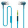 Incipio f8 Hi-Fi Stereo Earbuds with Mic, Blue: Picture 1 thumbnail