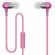 Incipio f8 Hi-Fi Stereo Earbuds with Mic, Pink: Picture 2 thumbnail