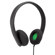 Incase Reflex On-Ear Stereo Headphones, Black with Fluorescent Green: Picture 5 thumbnail