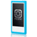 Incipio Hipster Clip Hybrid Case with Clip for iPod Nano 7G, Blue / Gray: Picture 2 thumbnail