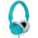 Incipio f38 Lifestyle Hi-Fi Stereo Headphones, Bright Turquoise: Picture 2 thumbnail