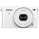 Nikon 1 J4 Mirrorless Digital Camera 2 Lens Kit with 10-30mm & 30-110mm Lenses, White: Picture 1 thumbnail