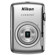 Nikon Coolpix S01 10.1 Megapixel Digital Camera, Silver, Bundle - with Camera Case, Digital Camera Pro LCD Screen Protector Kit: Picture 4 thumbnail