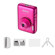 Nikon Coolpix S02 14.1 Megapixel Digital Camera with 3x Optical Zoom - Pink - Bundle With Lowepro Camera Pouch , Cleaning Kit , Screen Protector , Flex Tripod With Ball Head: Picture 2 thumbnail