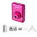 Nikon Coolpix S02 14.1 Megapixel Digital Camera with 3x Optical Zoom, Pink - Bundle With Lowe Pro Camera Pouch , New Leaf 3 Year Warranty ,Sunpak FLexpod Pro Gripper, Cleaning Kit , Screen Protector: Picture 2 thumbnail