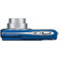 Nikon Coolpix S210 Digital Camera, 8.1 Megapixel, 3x Optical Zoom, 4x Digital Zoom, 2.5" LCD Display, Blue: Picture 3 thumbnail