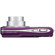 Nikon Coolpix S210 Digital Camera, 8.1 Megapixel, 3x Optical Zoom, 4x Digital Zoom, 2.5" LCD Display, Plum: Picture 3 thumbnail