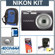 Nikon Coolpix S230 Digital Camera Kit, Black With 4GB SD Memory Card, Camera Case, Spare EN EL-10 Lithium-Ion Battery, 2 Year Extended Service Coverage, Professional Lens Cleaning Kit: Picture 5 thumbnail