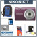 Nikon Coolpix S230 Digital Camera Kit, Plum with 4GB SD Memory Card, Camera Case, Spare EN EL-10 Lithium-Ion Battery, 2 Year Extended Service Coverage, Professional Lens Cleaning Kit: Picture 5 thumbnail