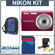 Nikon Coolpix S230 Digital Camera Kit, Red With 4GB SD Memory Card, Camera Case, Professional Lens Cleaning Kit: Picture 5 thumbnail
