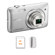 Nikon Coolpix S3500 Digital Camera, Silver - BUNDLE - with 8GB SDHC Card, and Camera Pouch: Picture 2 thumbnail