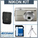 Nikon Coolpix S4000 Digital Camera Kit, - Champagne Silver - with 4GB SD Memory Card, Camera Case, Table Top Tripod: Picture 5 thumbnail