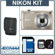 Nikon Coolpix S4300 Digital Camera Kit - Silver - with 4GB SD Memory Card, Camera Case, Adorama Cleaning Kit: Picture 5 thumbnail