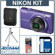 Nikon Coolpix S6100 Digital Camera Kit - Violet with 8GB SD Memory Card, Camera Case, Table Top Tripod, Spare EN EL-12 Lithium-Ion Battery: Picture 5 thumbnail