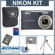 Nikon Coolpix S610 Digital Camera kit, Midnight Black With 4GB SD Memory Card, Camera Case, Spare EN EL-12 Lithium-Ion Battery, 2 Year Extended Service Coverage, Table Top Tripod, Professional Lens Cleaning Kit: Picture 5 thumbnail