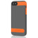 Incipio OVRMLD Hard Case for iPhone 5, Graphite Gray / Sunkissed Orange: Picture 1 thumbnail