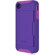 Incipio Stowaway Credit Card Hard Case for iPhone 4 & 4S, Deep Purple / Purple: Picture 1 thumbnail
