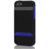 Incipio Stashback Credit Card Hard Case for iPhone 5/5s, Black/Blue: Picture 1 thumbnail