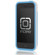 Incipio Stowaway Credit Card Hard Case for iPhone 5, Optical White / Cyan Blue: Picture 2 thumbnail