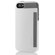 Incipio Stowaway Credit Card Hard Case for iPhone 5/5s, White / Gray: Picture 1 thumbnail