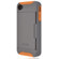 Incipio Stowaway Credit Card Hard Case for iPhone 4 & 4S, Dark Gray/Orange: Picture 1 thumbnail