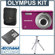 Olympus FE-4000 Digital Camera Kit, - Magenta - with 4GB Micro SD Memory Card, Camera Case, Table Top Tripod,: Picture 5 thumbnail