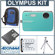 Olympus Stylus 550 Waterproof Digital Camera Kit, - Teal - with 4GB Micro SD Memory Card, Camera Case, Table Top Tripod, Spare LI- 42B Lithium-Ion Rechargeable Battery: Picture 5 thumbnail