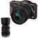 Panasonic Lumix DMC-GF3 Mirrorless Digital Camera - Brown- with 14-42mm Zoom Lens, - Bundle- with Panasonic 45-200mm f/4-5.6 G Vario MEGA O.I.S. Lens: Picture 3 thumbnail