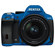 Pentax K-50 Digital SLR Camera with DA L 18-55 WR Lens - Blue / Black: Picture 2 thumbnail