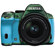 Pentax K-50 Digital SLR Camera with DA L 18-55 WR Lens - Metal Green / Aqua: Picture 2 thumbnail