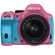 Pentax K-50 Digital SLR Camera with DA L 18-55 WR Lens - Pink / Aqua: Picture 2 thumbnail
