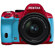 Pentax K-50 Digital SLR Camera with DA L 18-55 WR Lens - Red / Aqua: Picture 2 thumbnail