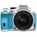 Pentax K-50 Digital SLR Camera with DA L 18-55 WR Lens - White / Aqua: Picture 2 thumbnail