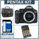 Pentax K-x Digital SLR Camera Body Kit - Black - with 4GB SD Memory Card, 4 AA Nickel Metal Hydride (NiMH) 2900 mAH Rechargeable Batteries with 4-Hour AA & AAA Quick Charger, 110/220 volt. Camera Bag,: Picture 5 thumbnail