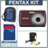Pentax Optio E70 Digital Camera Kit, Red with 2 GB SD Memory Card, Camera Bag, Professional Lens Cleaning Kit: Picture 5 thumbnail