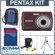 Pentax Optio E70 Digital Camera Red Kit, with 4GB SD Memory Card, Table Top Tripod, Camera Case, Professional Lens Cleaning Kit: Picture 5 thumbnail