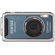Pentax Optio W60 Digital Waterproof Camera Kit, Blue with 2 GB SD Memory Card, Table Top Tripod, Camera Case, Professional Lens Cleaning Kit: Picture 1 thumbnail