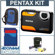 Pentax Optio WS80 10 MP Digital Camera kit, - Black /Orange - with 4GB SD Memory Card, Camera Case, Professional Lens Cleaning Kit: Picture 5 thumbnail
