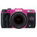 Pentax Q10 Compact Digital Camera with 27.5-83mm Lens, 12.4 MP Backlit CMOS - Cherry Pink Body Black Trim: Picture 2 thumbnail